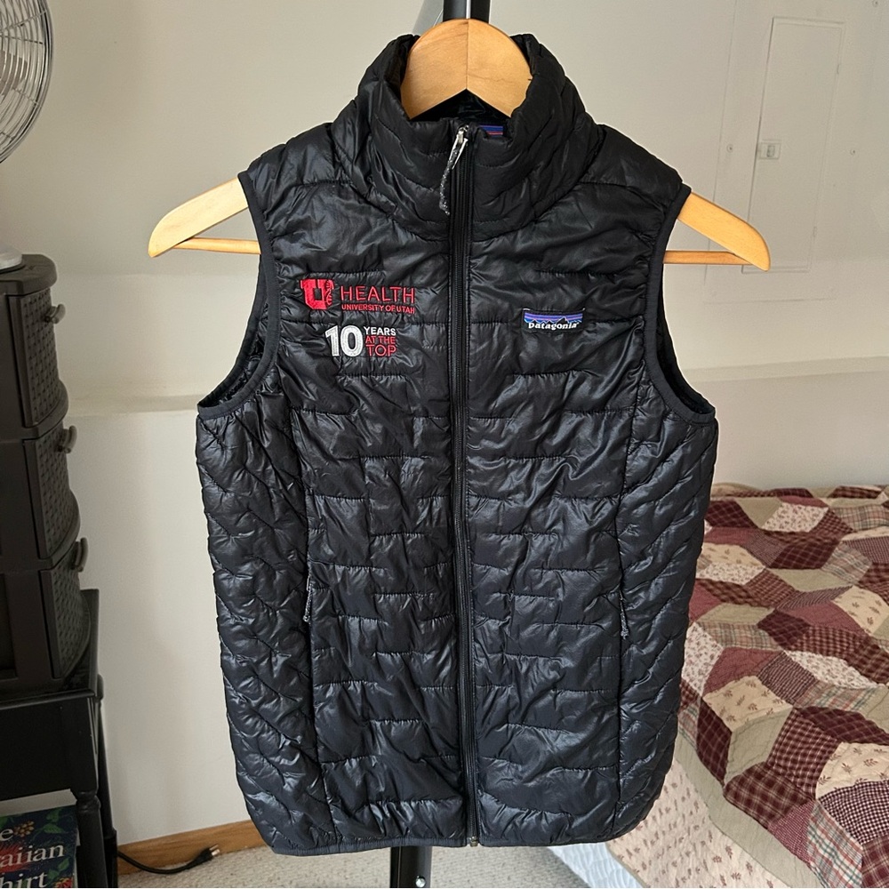 Patagonia Micro Puff Puffer Vest Black Women’s XS